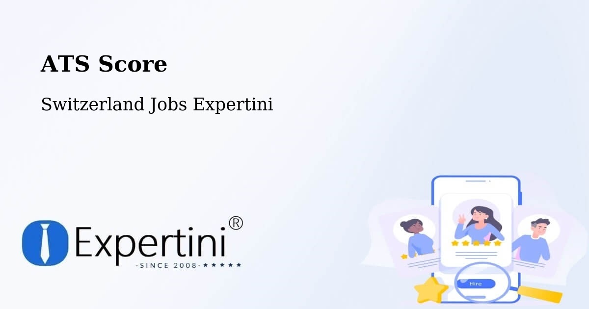 Resume ATS Score & Job Description Match Tool – Wangen - Switzerland Jobs Expertini