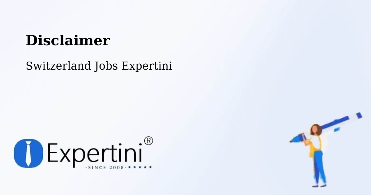 Disclaimer – Wangen - Switzerland Jobs Expertini