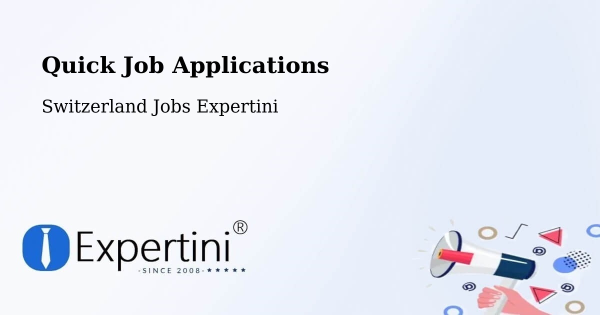 Quick Apply Feature – Wangen - Switzerland Jobs Expertini