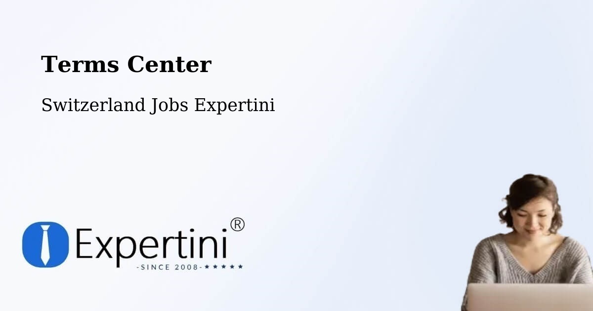Terms of Service – Wangen - Switzerland Jobs Expertini